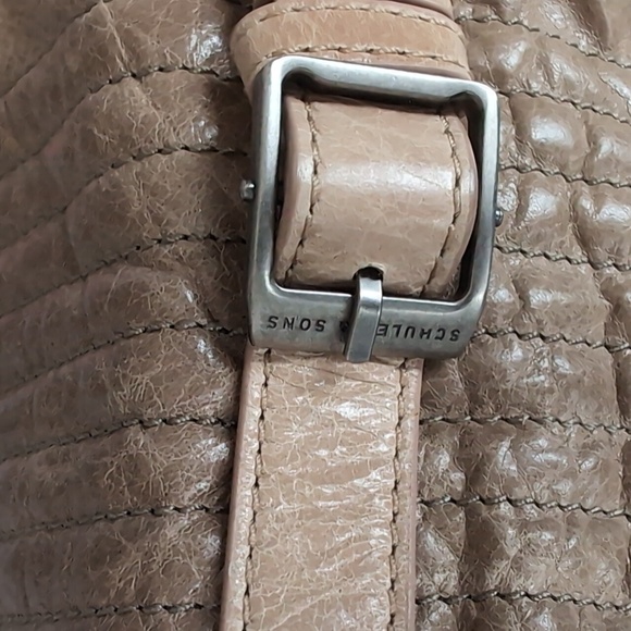 ANTHROPOLOGY SCHULER AND SONS LEATHER BAG - Picture 6 of 13